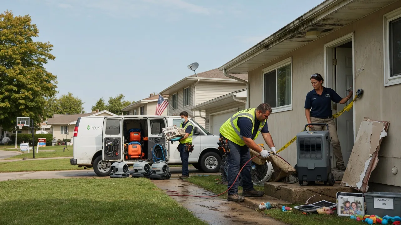 Water Damage Restoration in Dunbar, PA near me